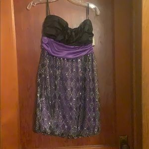 Strapless Sparkle Formal Dress